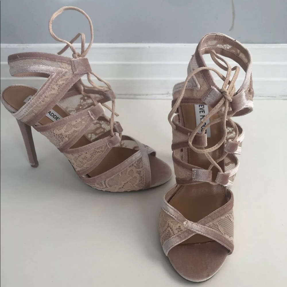 Steve Madden Laela Blush Heels Size 7.5